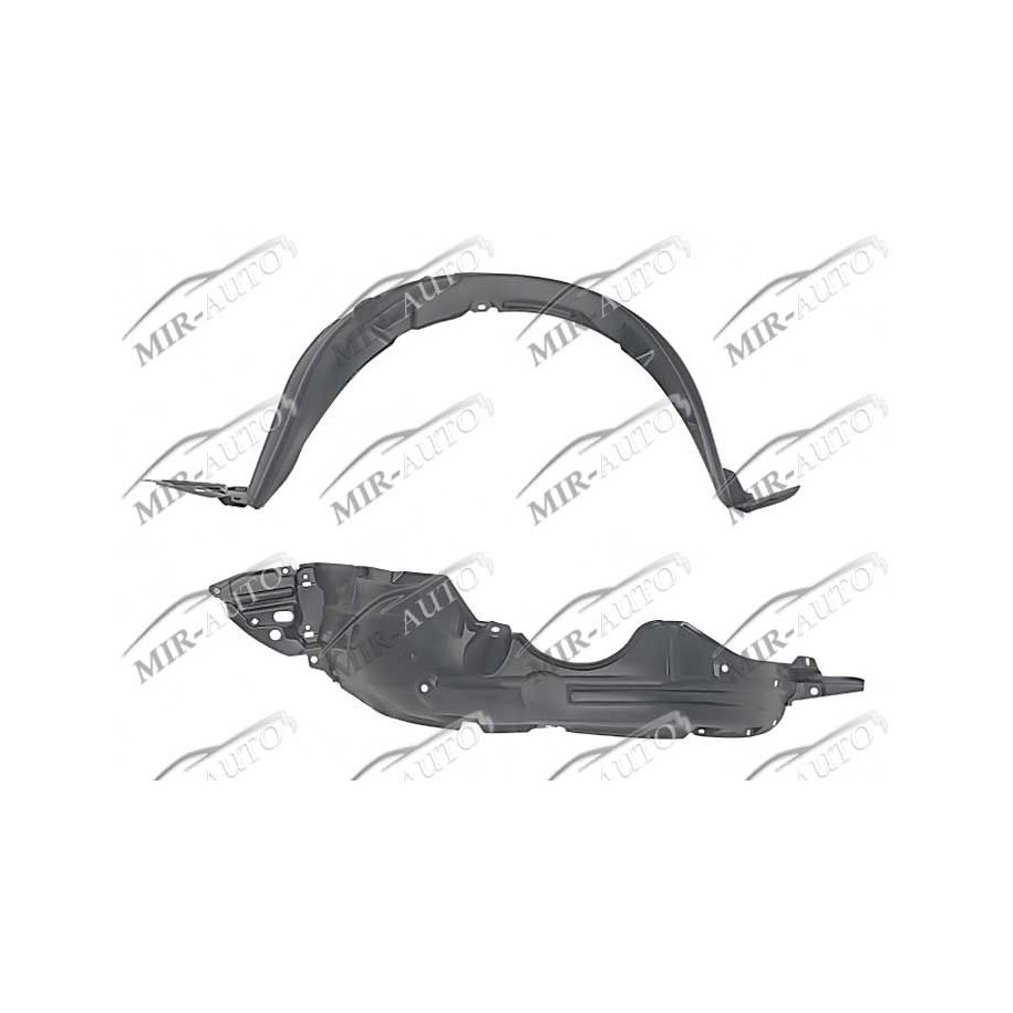 Plastic inner fender