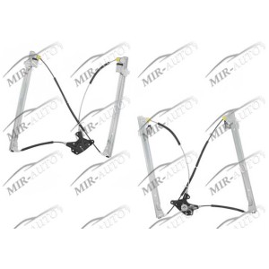 Power window regulator w/o motor