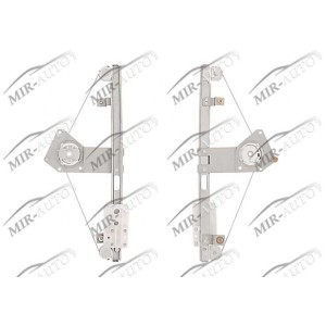 Power window regulator w/o motor