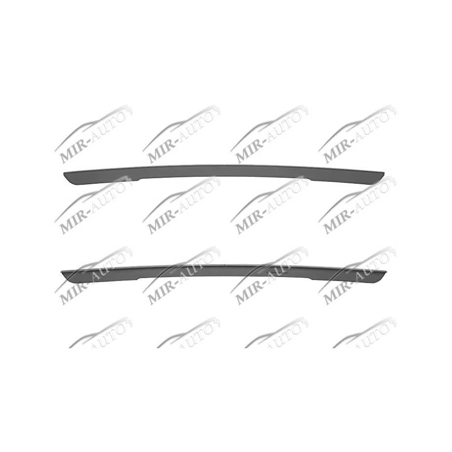 Bumper spoiler, front