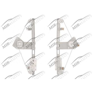 Power window regulator w/o motor
