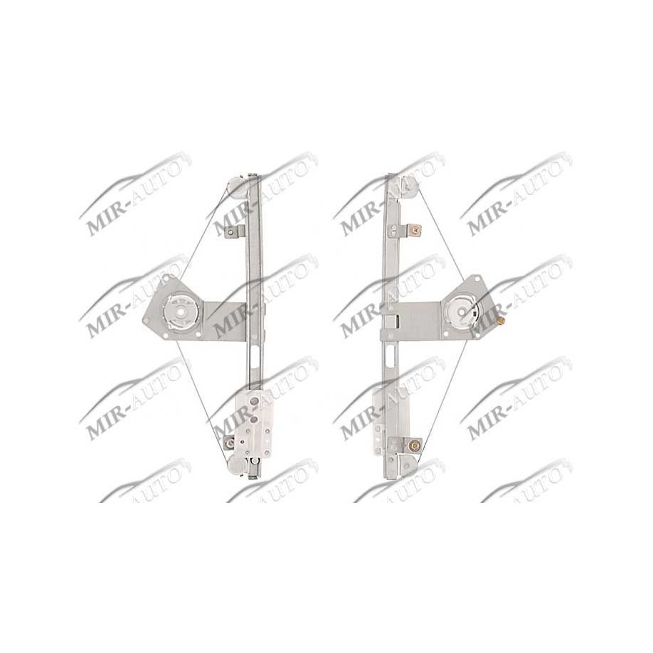 Power window regulator w/o motor