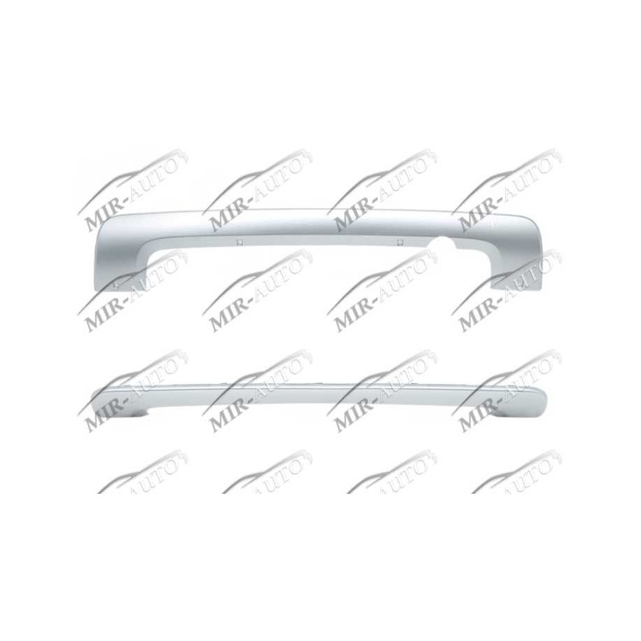 Bumper spoiler, rear