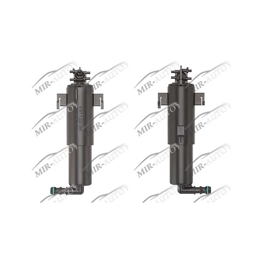 Purkštukas žibintų apiplovimo