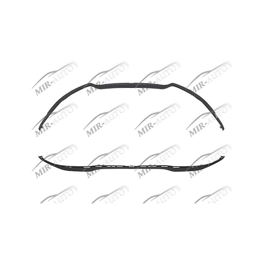 Спойлер бампера переднего