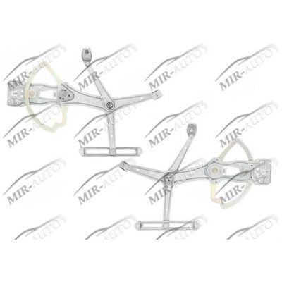 power window regulator w/o motor