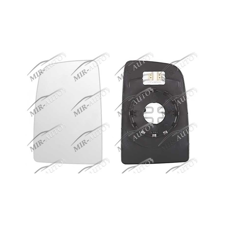 Door mirror glass base