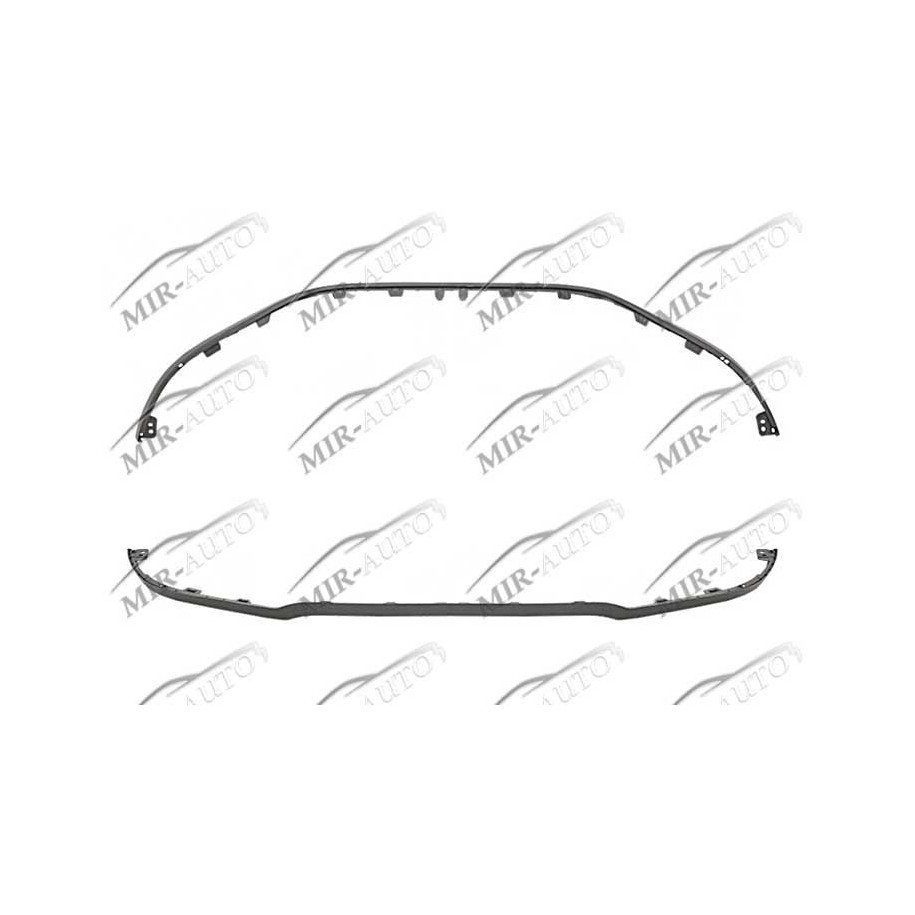 Bumper spoiler, front