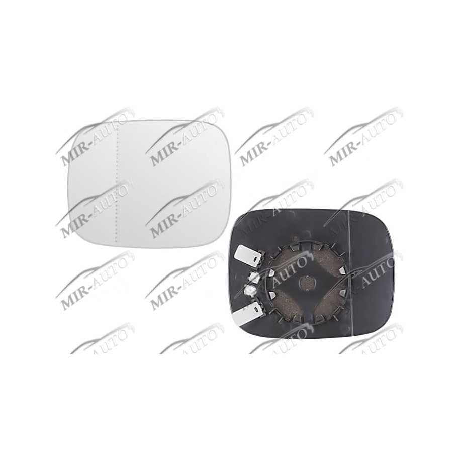 door mirror glass base