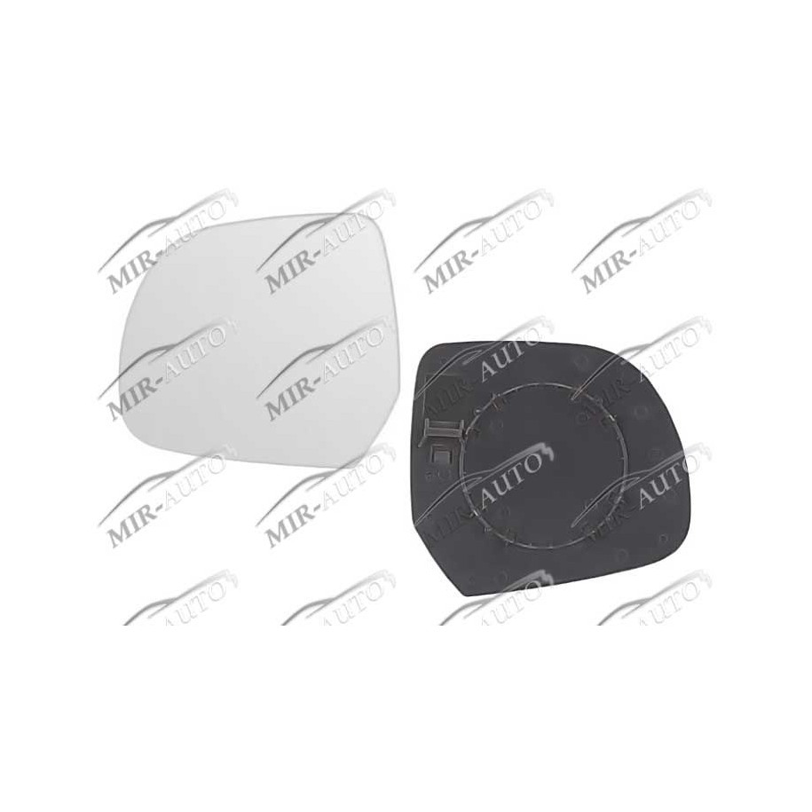 Door mirror glass base