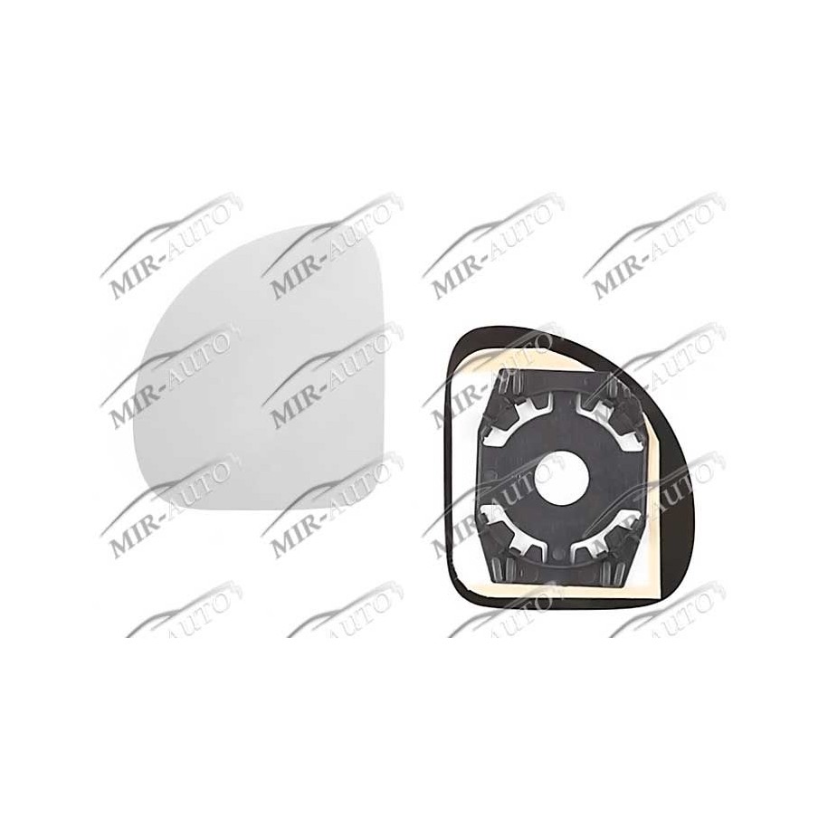 Door mirror glass base