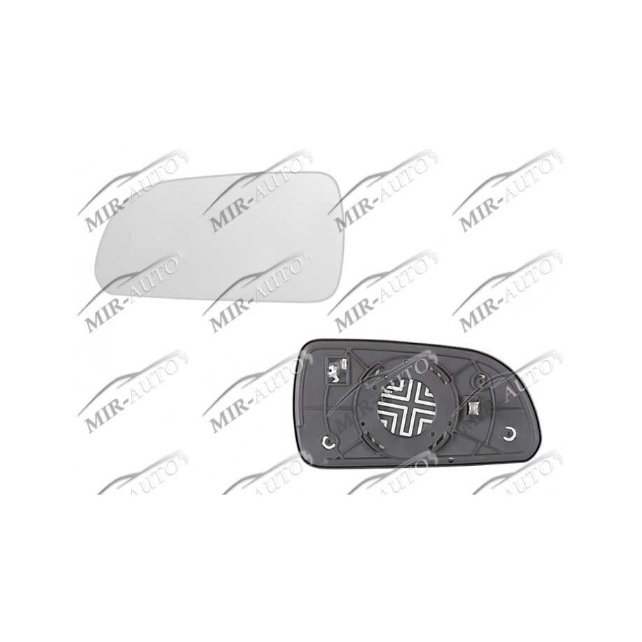 Door mirror glass base