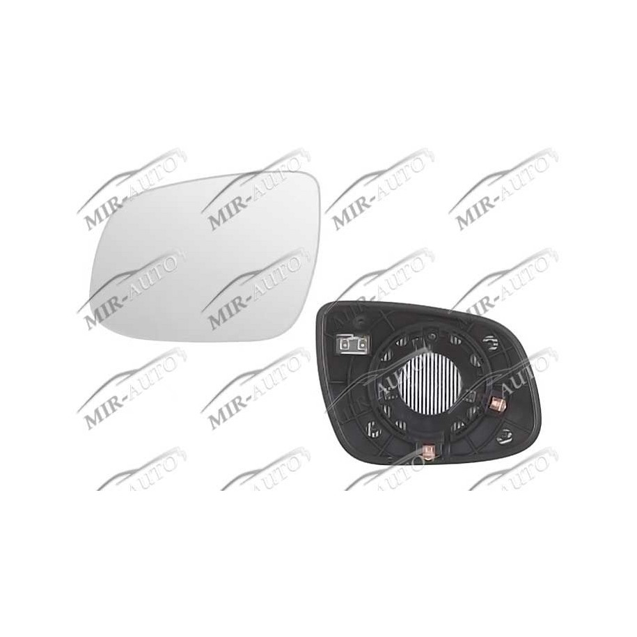 Door mirror glass base