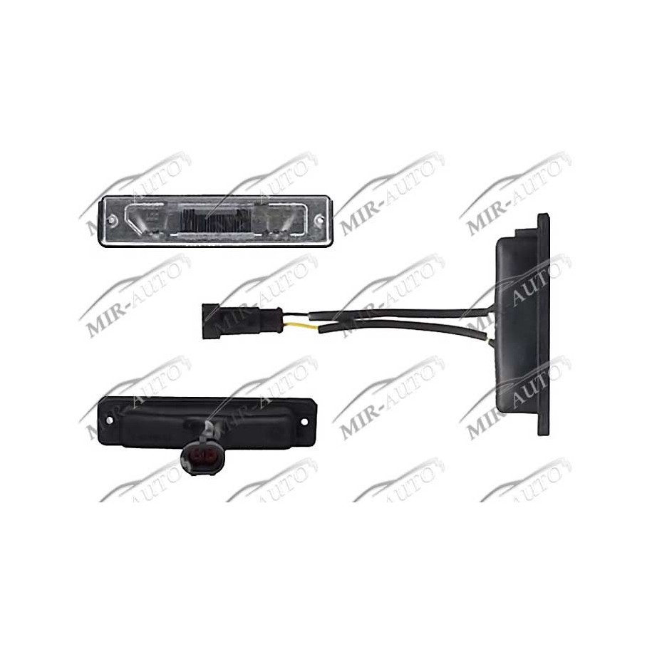 Фара номерного знака