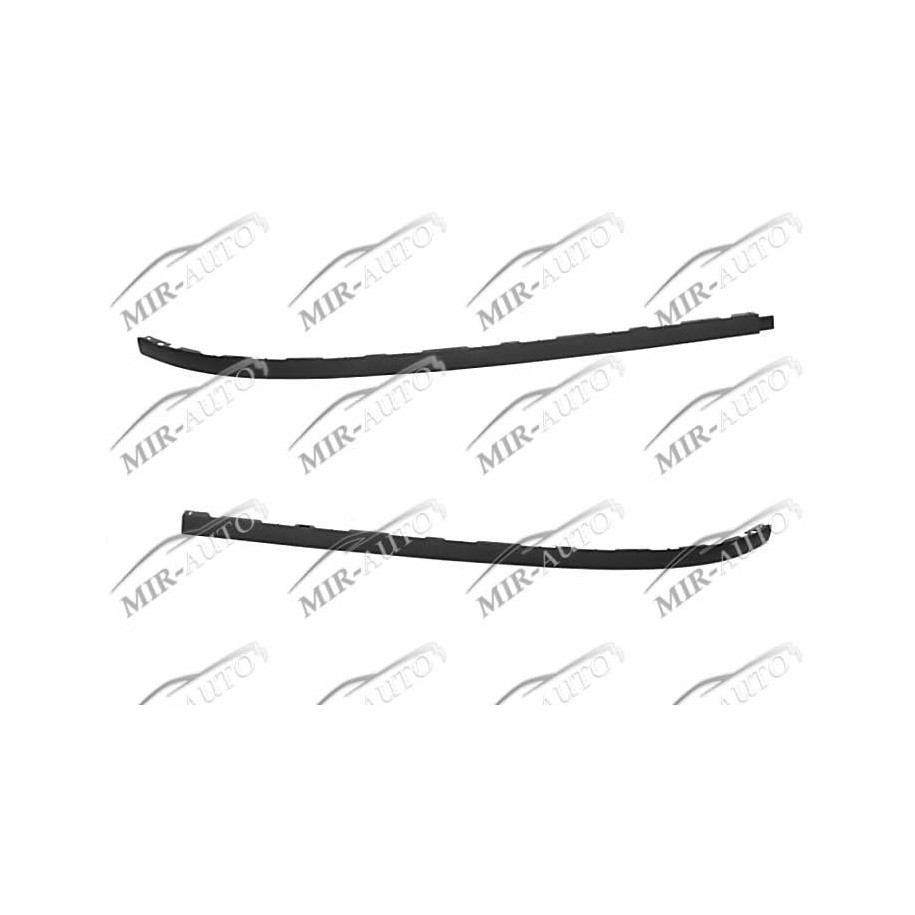 Bumper spoiler, front