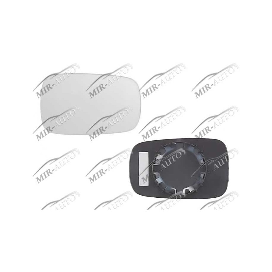 Door mirror glass base