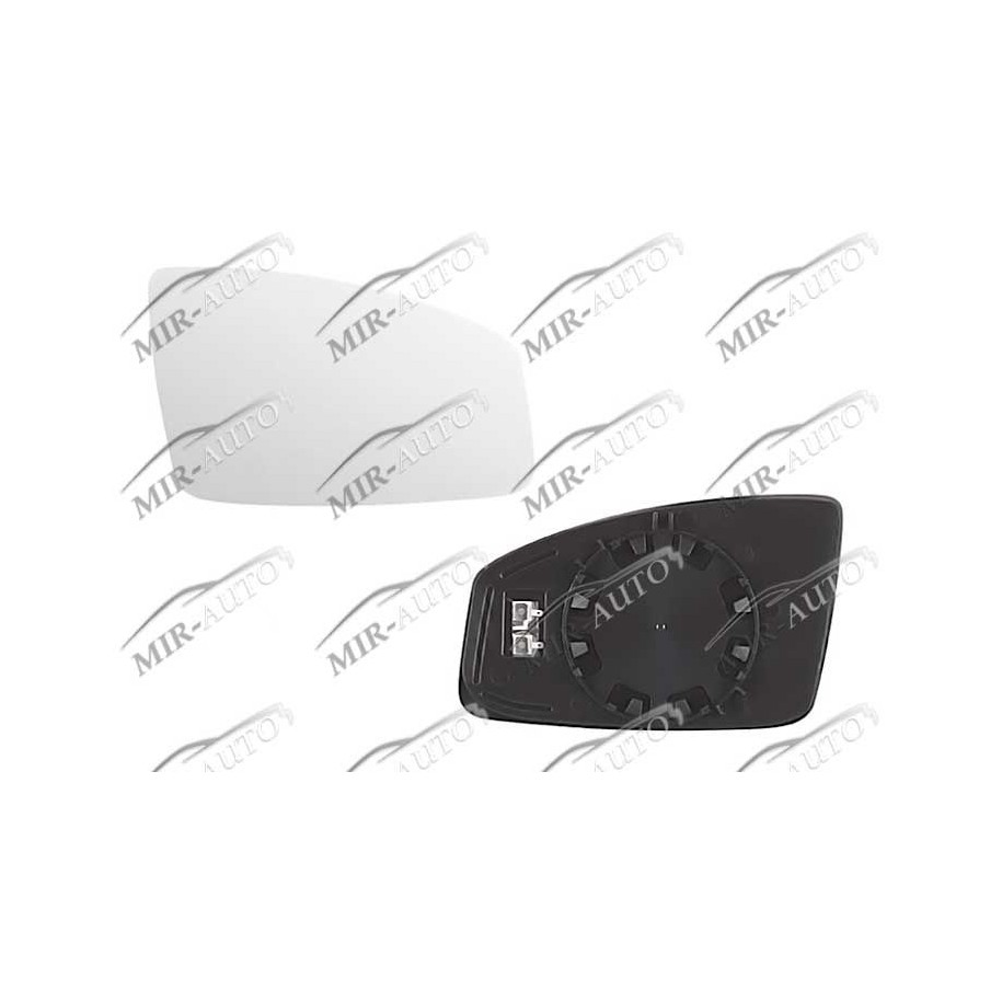 Door mirror glass base