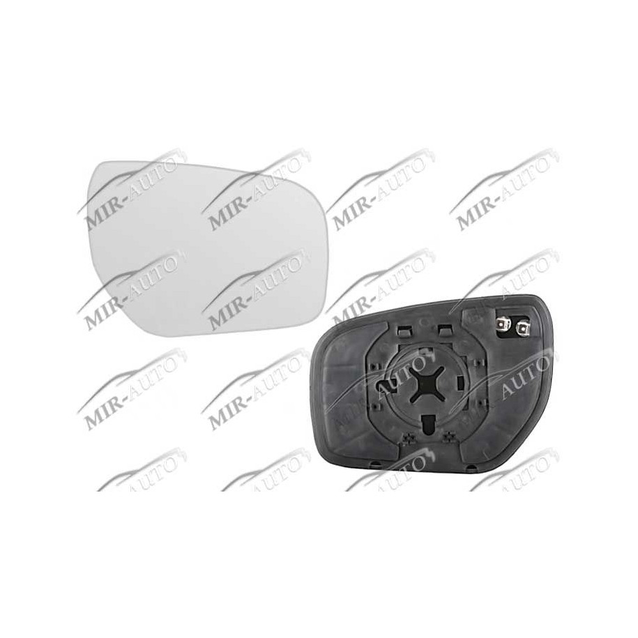 Door mirror glass base