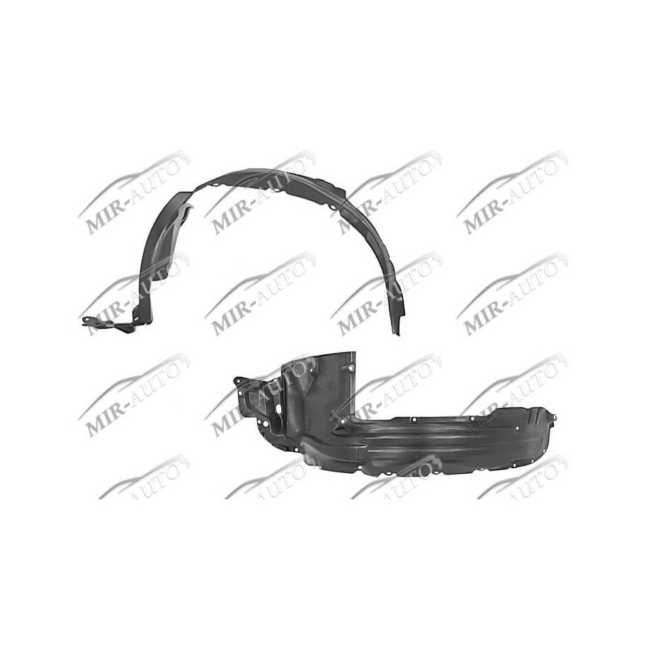 Plastic inner fender