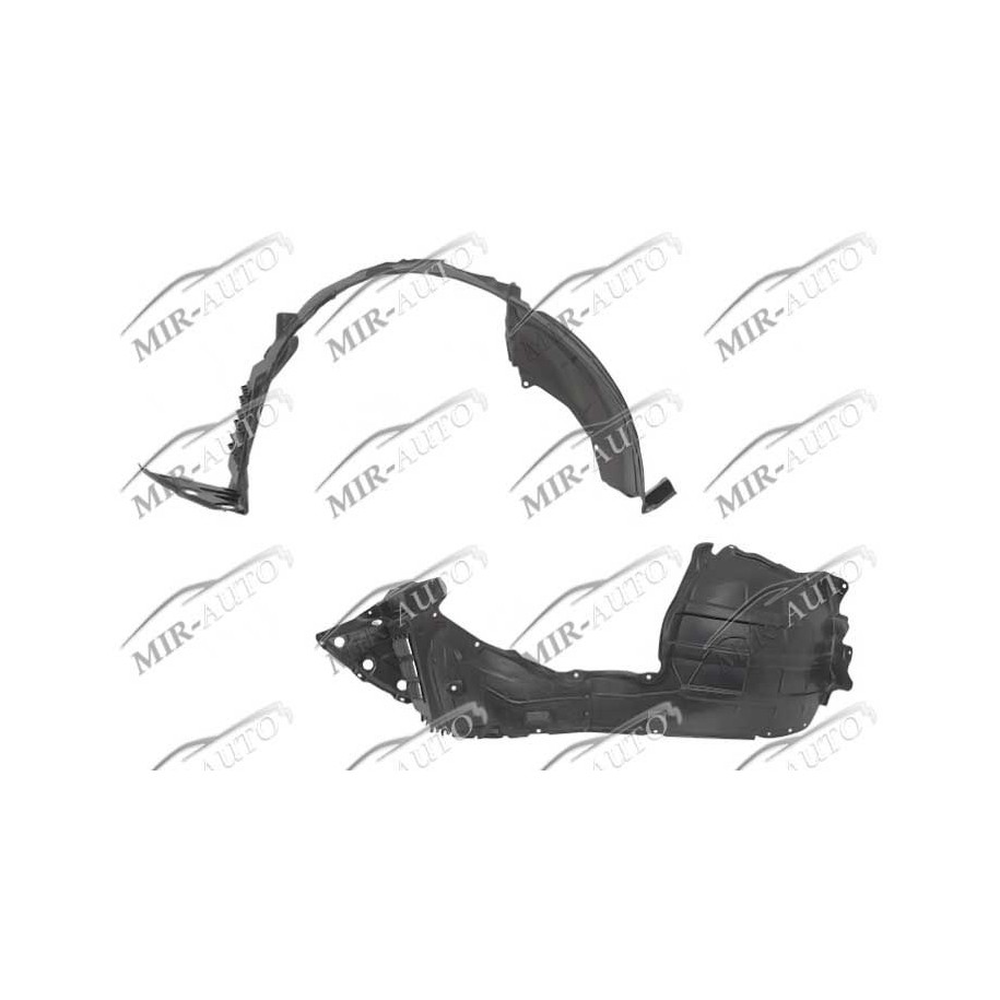 Plastic inner fender