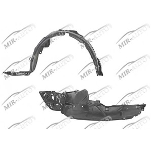 Plastic inner fender