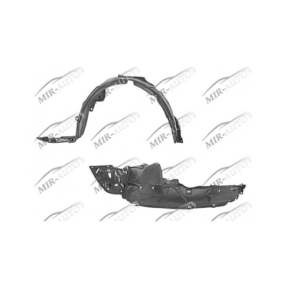 Plastic inner fender