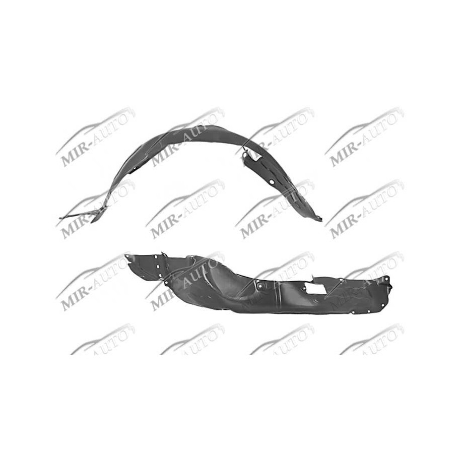 Plastic inner fender