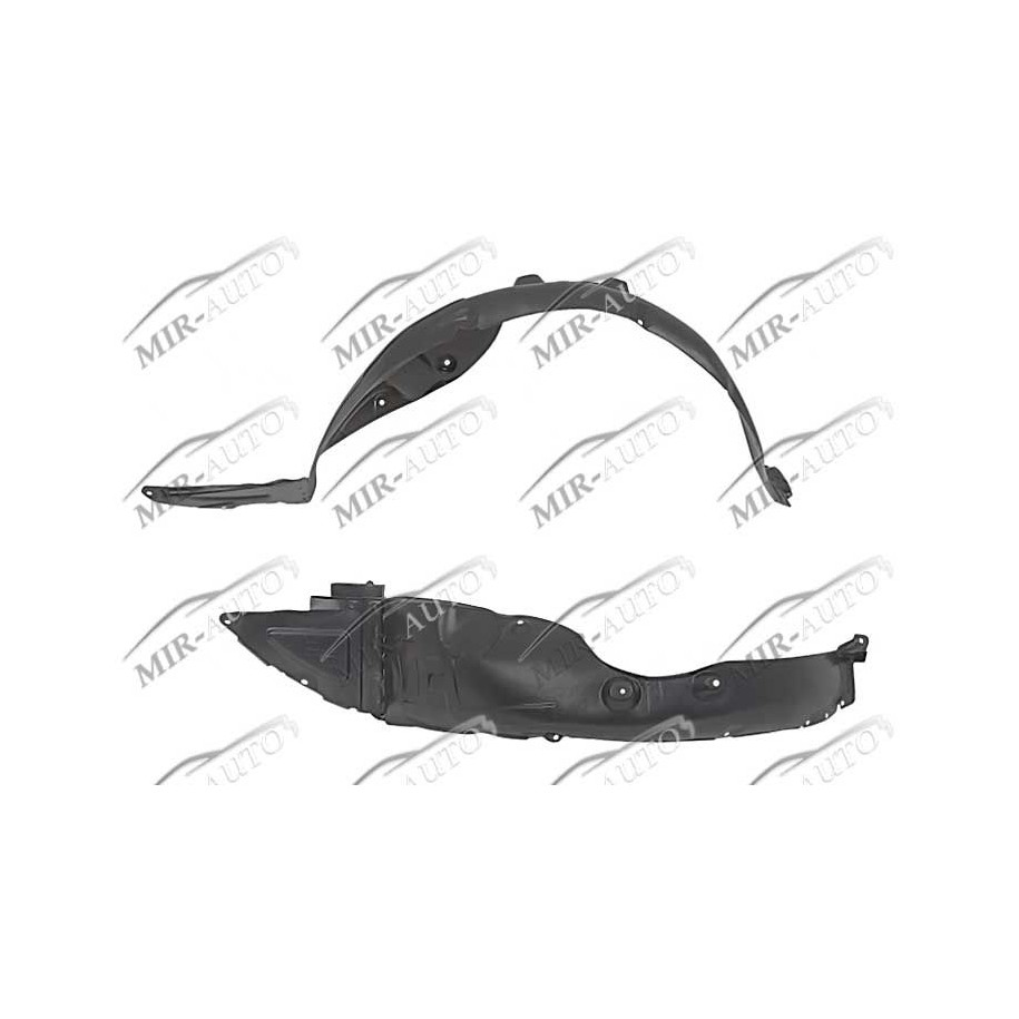 Plastic inner fender