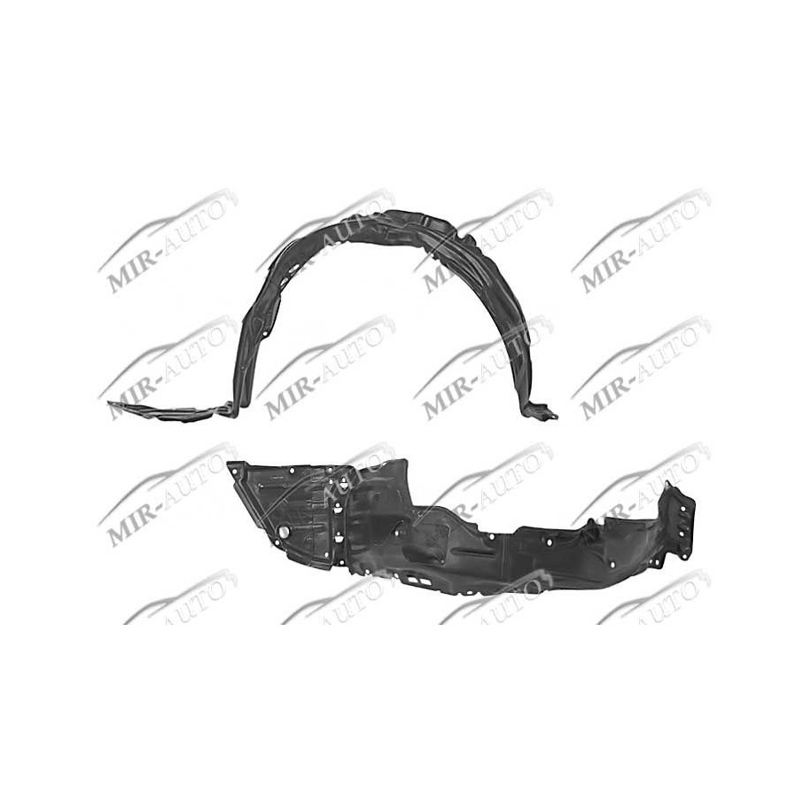 Plastic inner fender