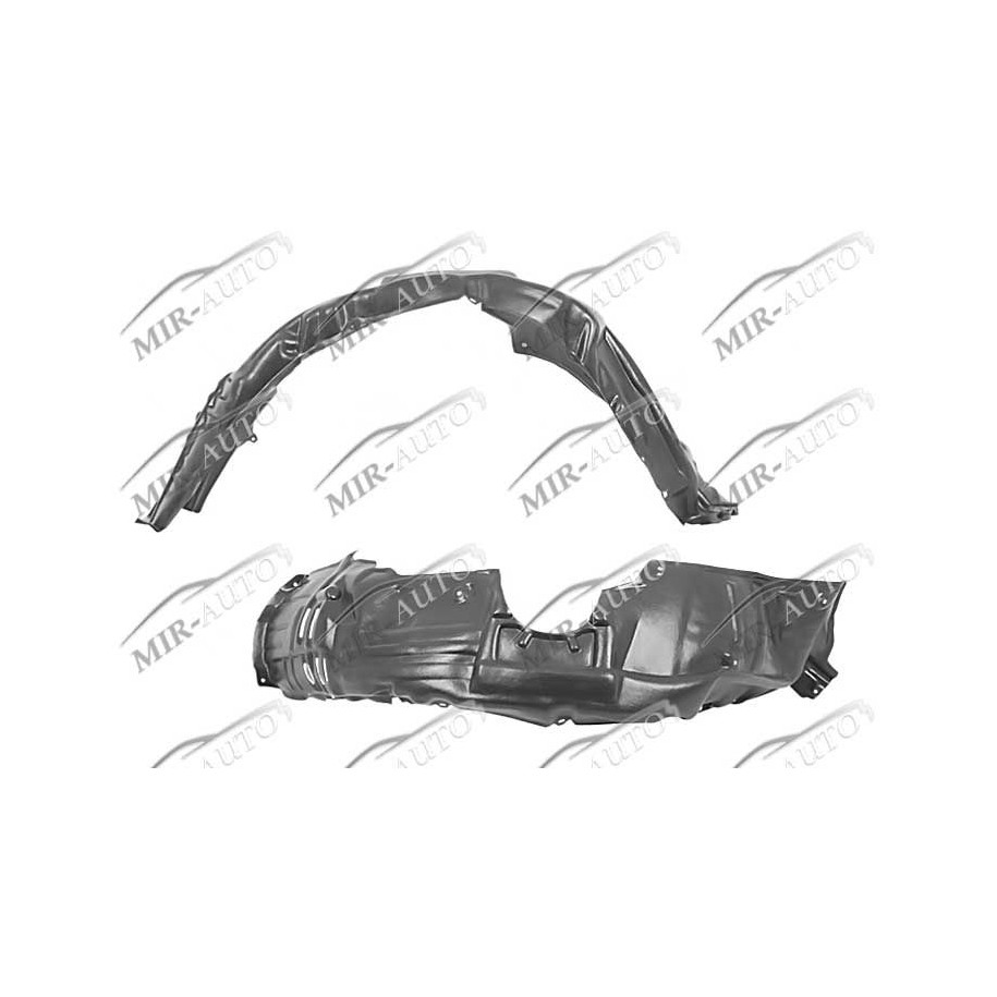 Plastic inner fender