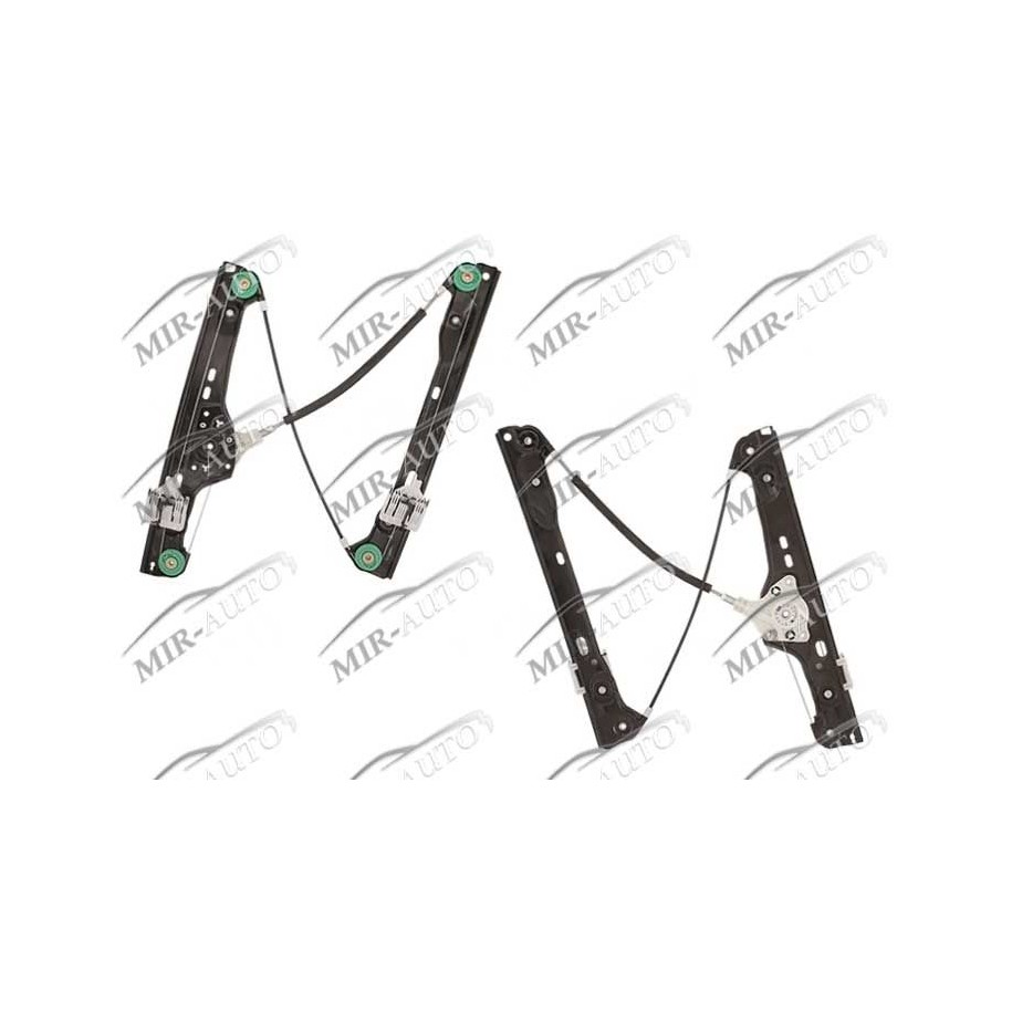 Power window regulator w/o motor