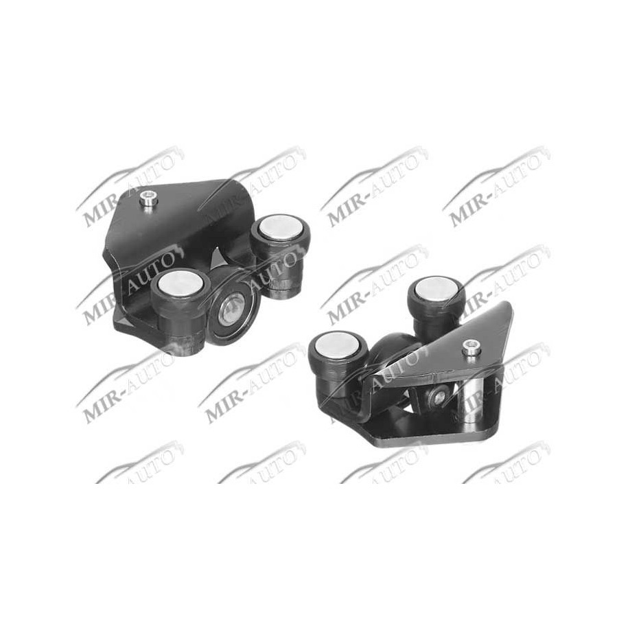 Slenkančių durų ratukas-vežimėlis