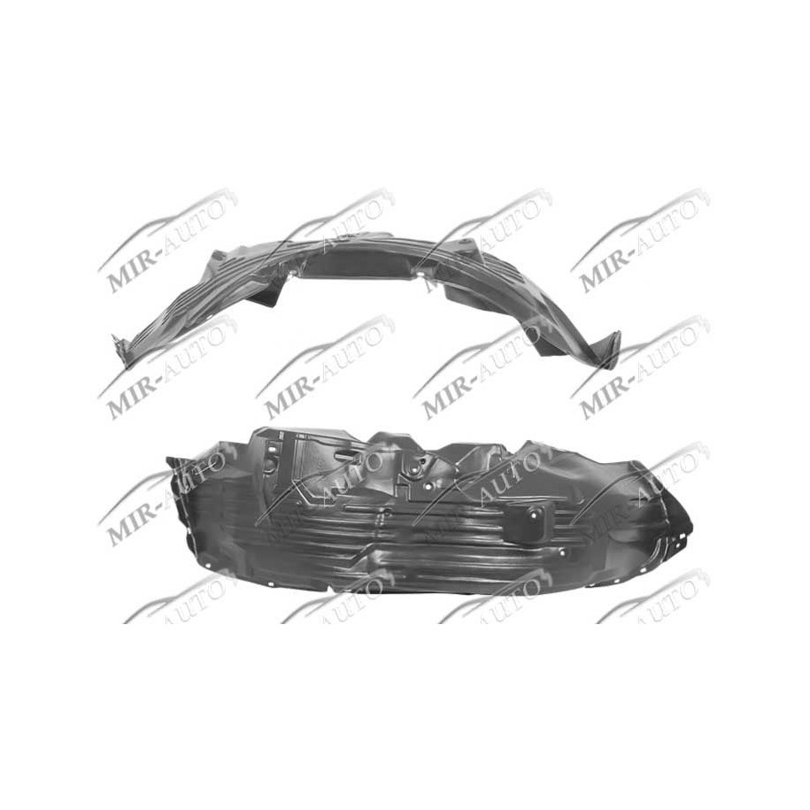 Plastic inner fender