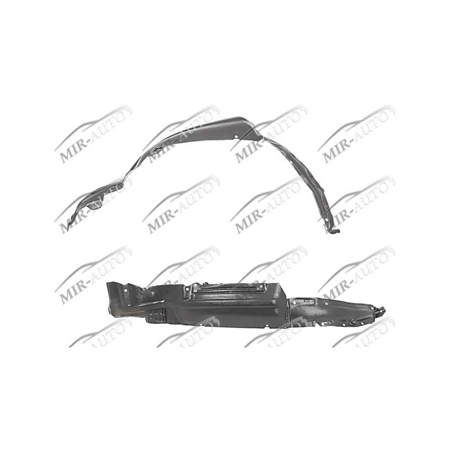 Plastic inner fender