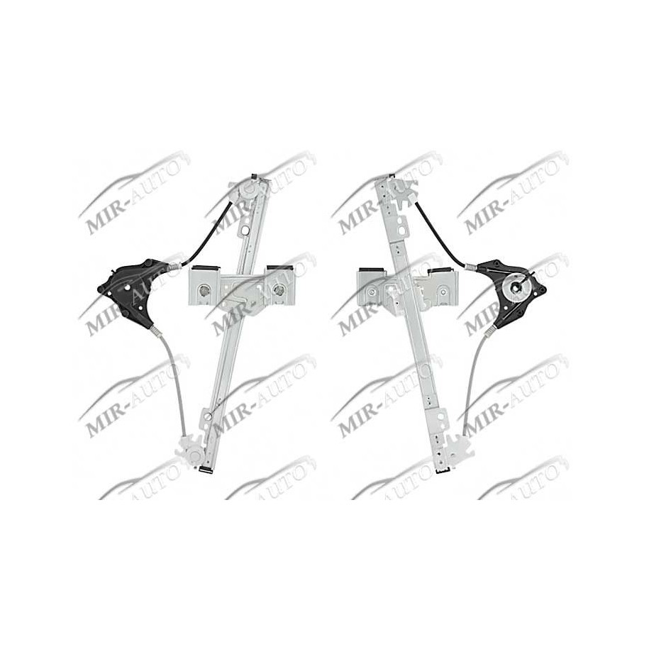 Power window regulator w/o motor