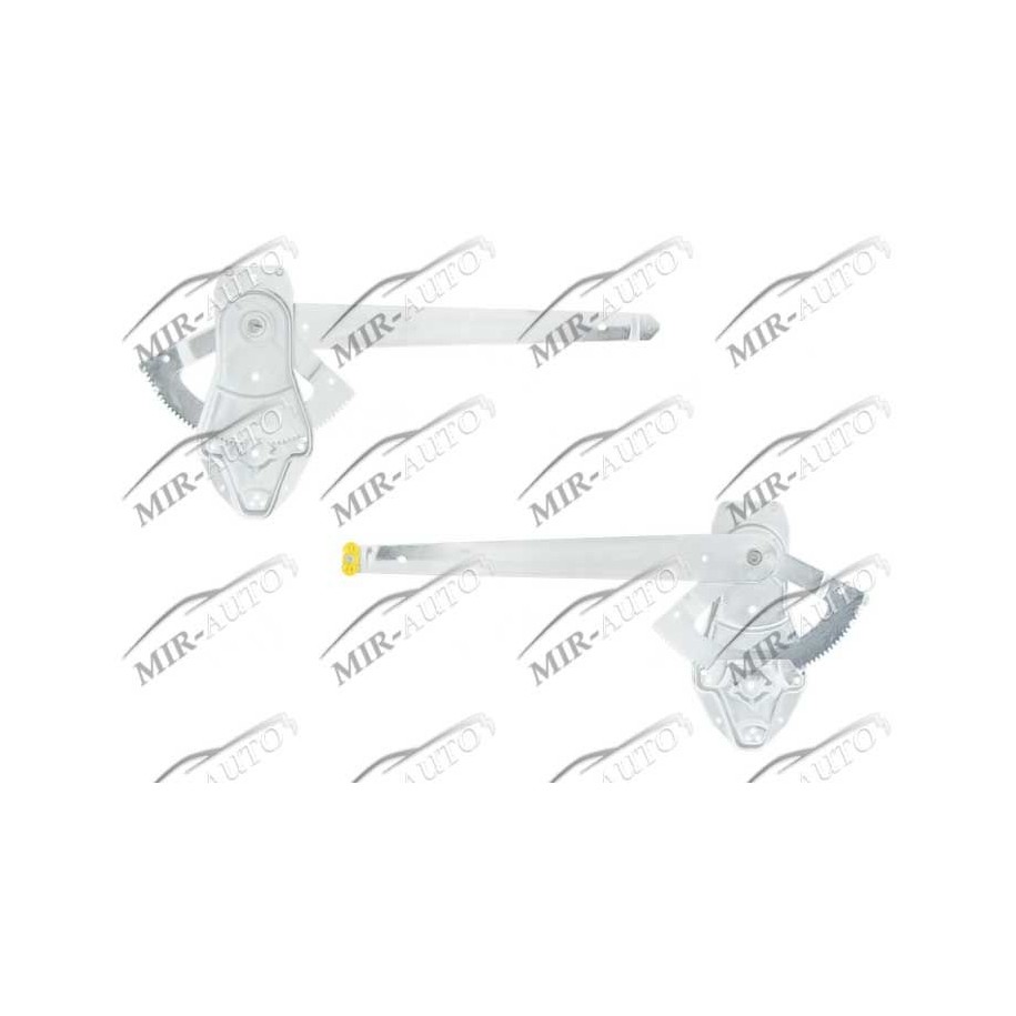 Power window regulator w/o motor