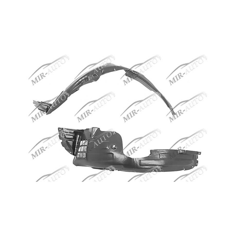 Plastic inner fender