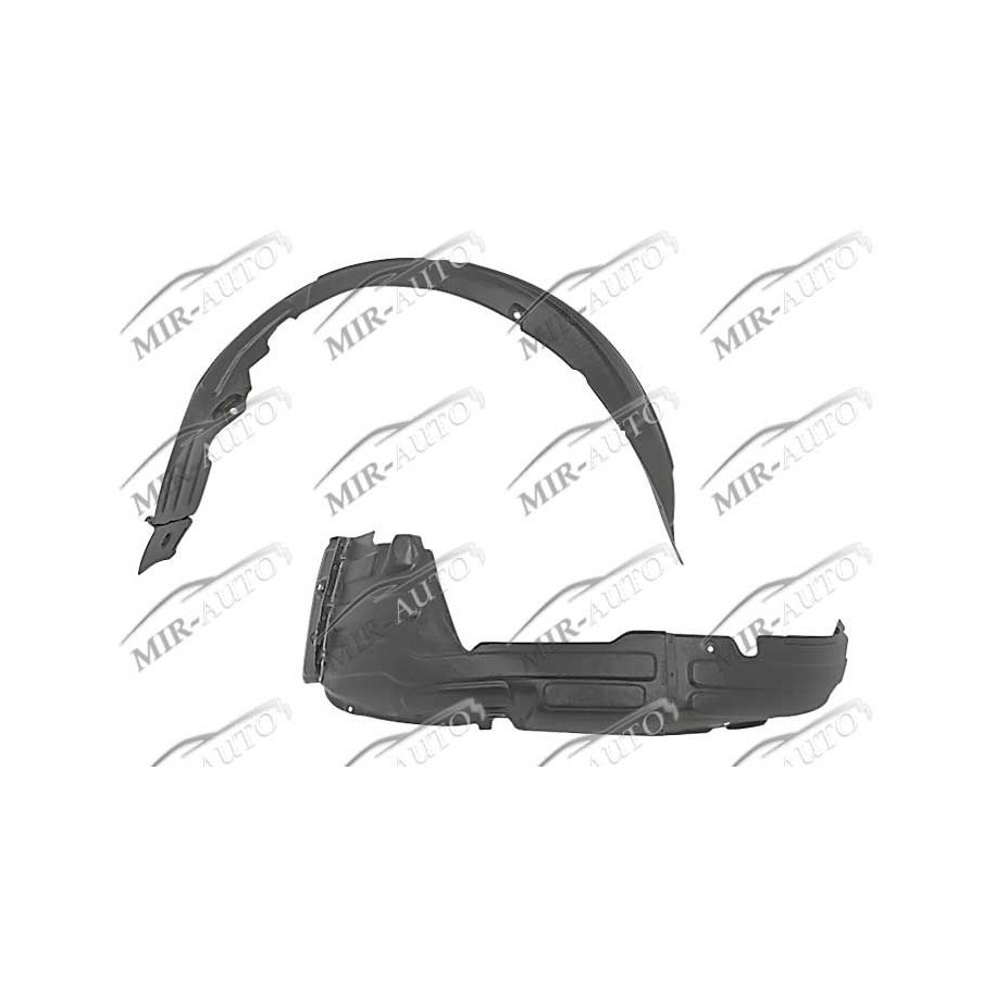 Plastic inner fender