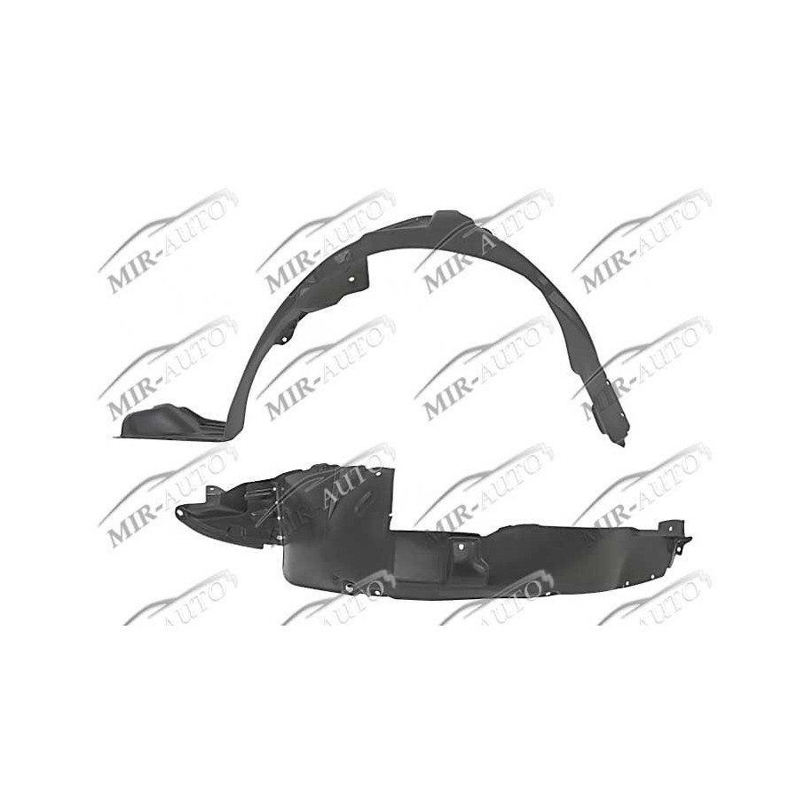 Plastic inner fender