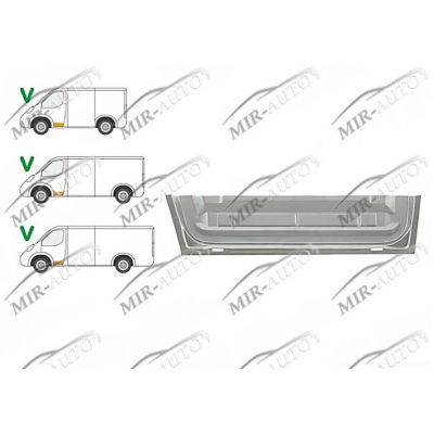 Door repair panel