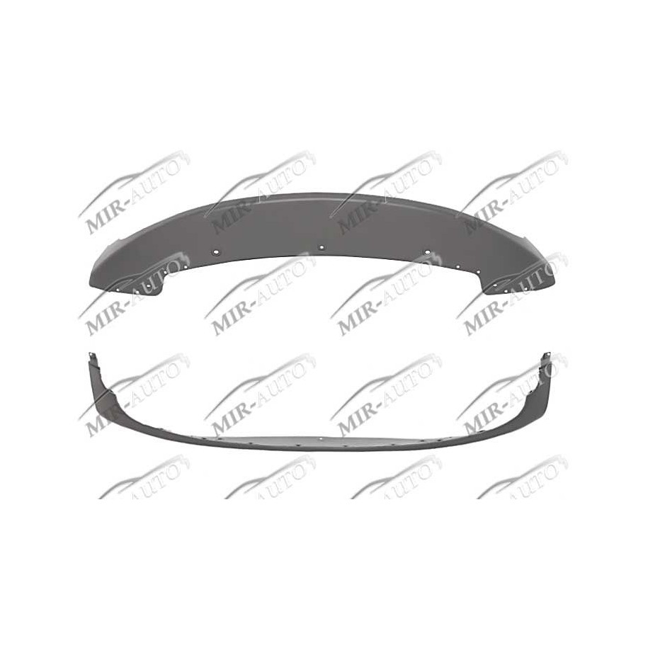 Bumper spoiler, front