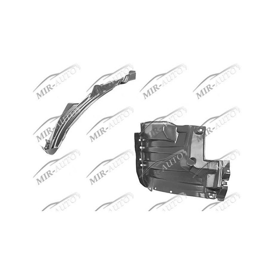 Plastic inner fender