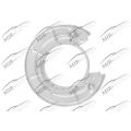 Brake dust shield