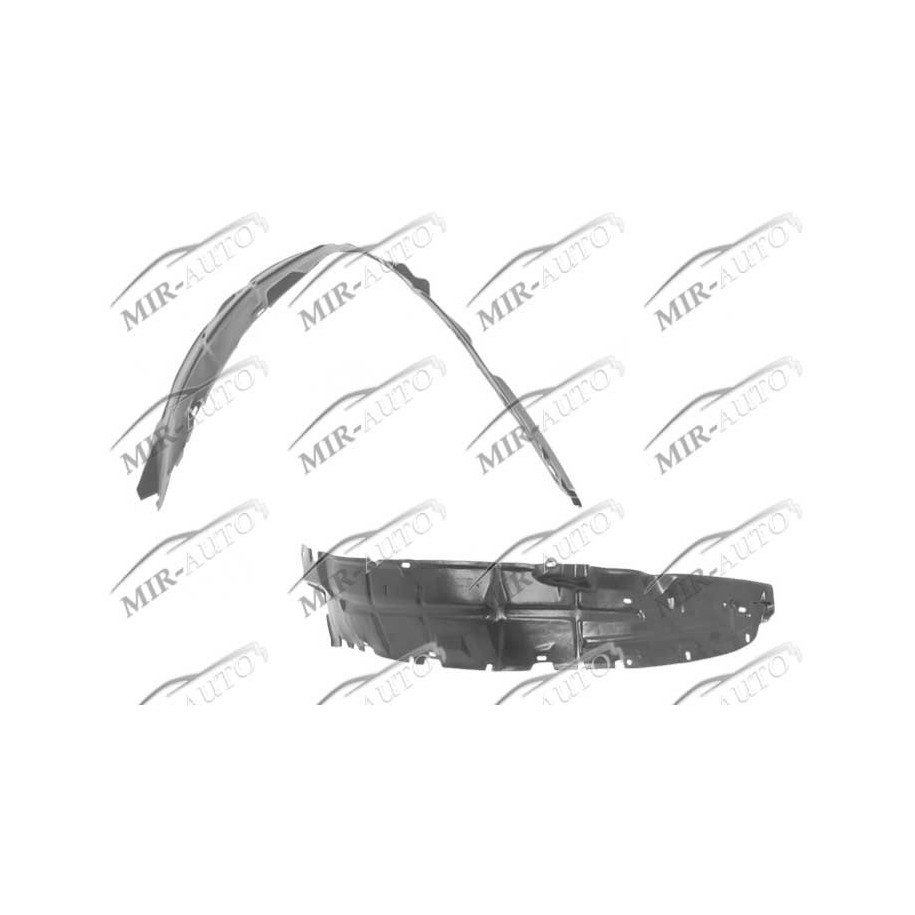 Plastic inner fender