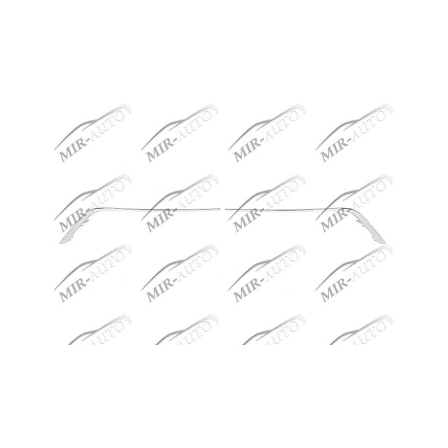 Bumper grill moulding