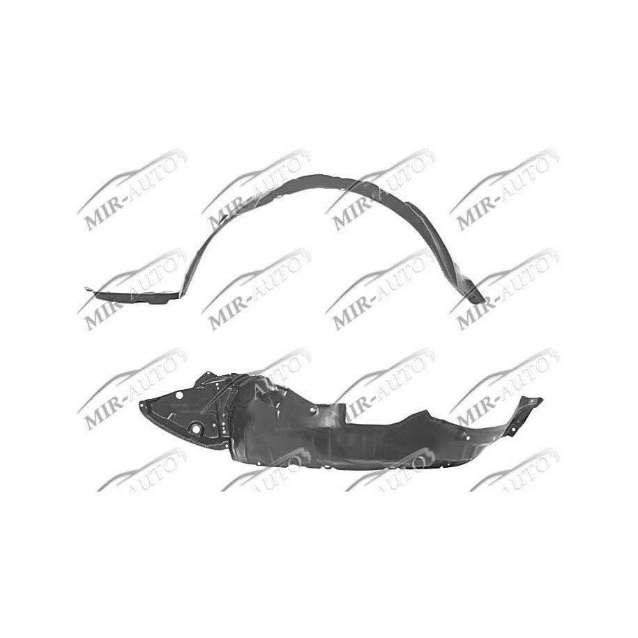 Plastic inner fender