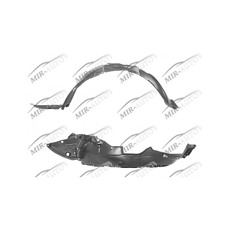 Plastic inner fender