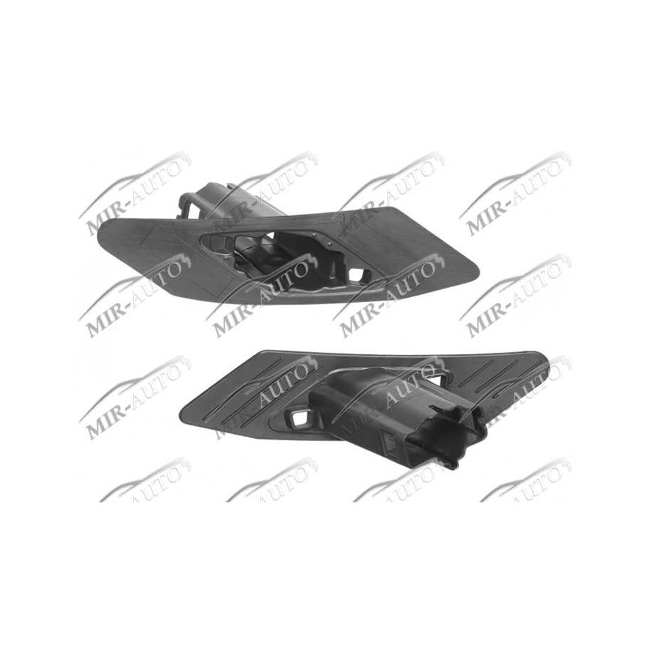 Headlamp washer cover