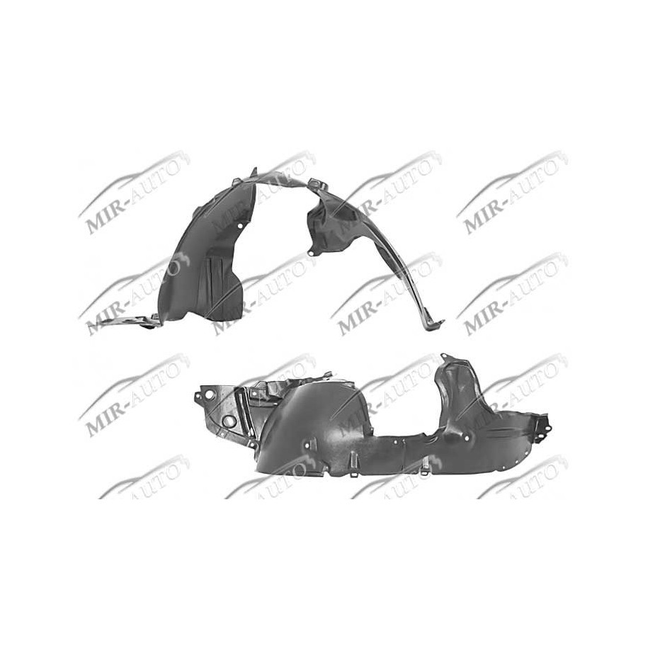 Plastic inner fender