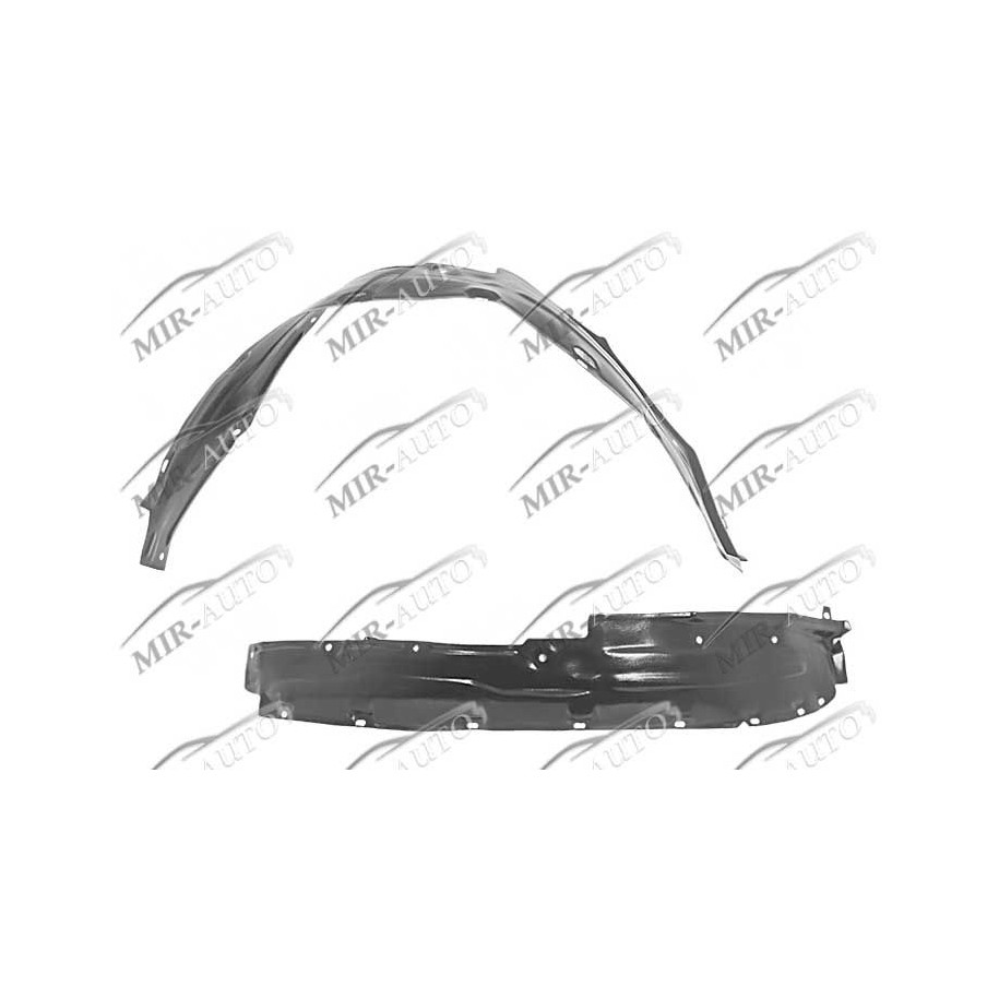 Plastic inner fender